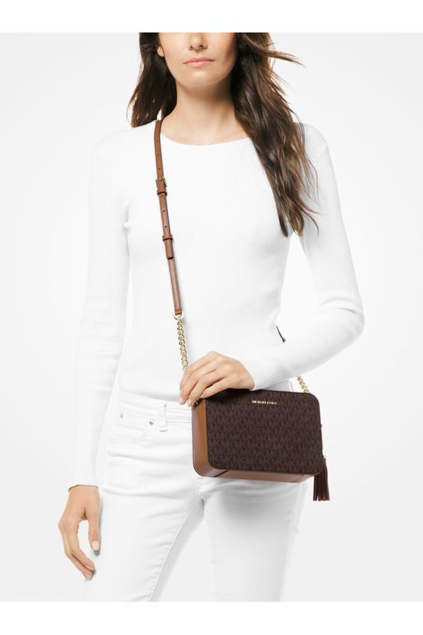 Bolsa Transversal Jet Set Logo Pequena