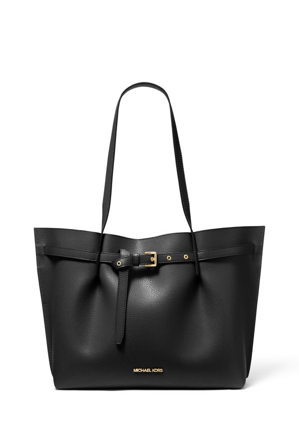 Bolsa Tote Emilia Média De Couro