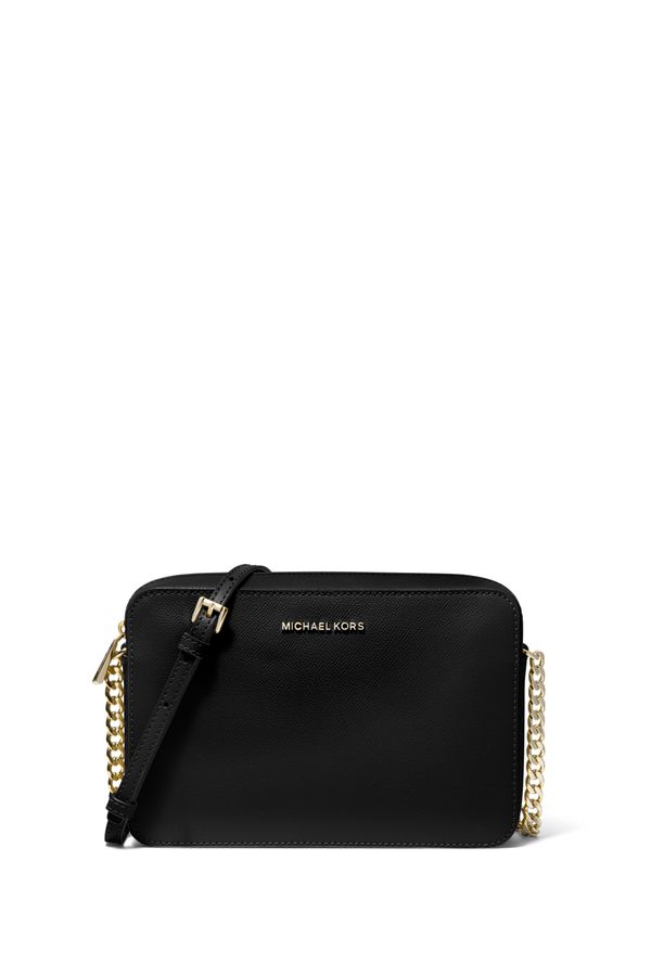 Bolsa Transversal Jet Set De Couro