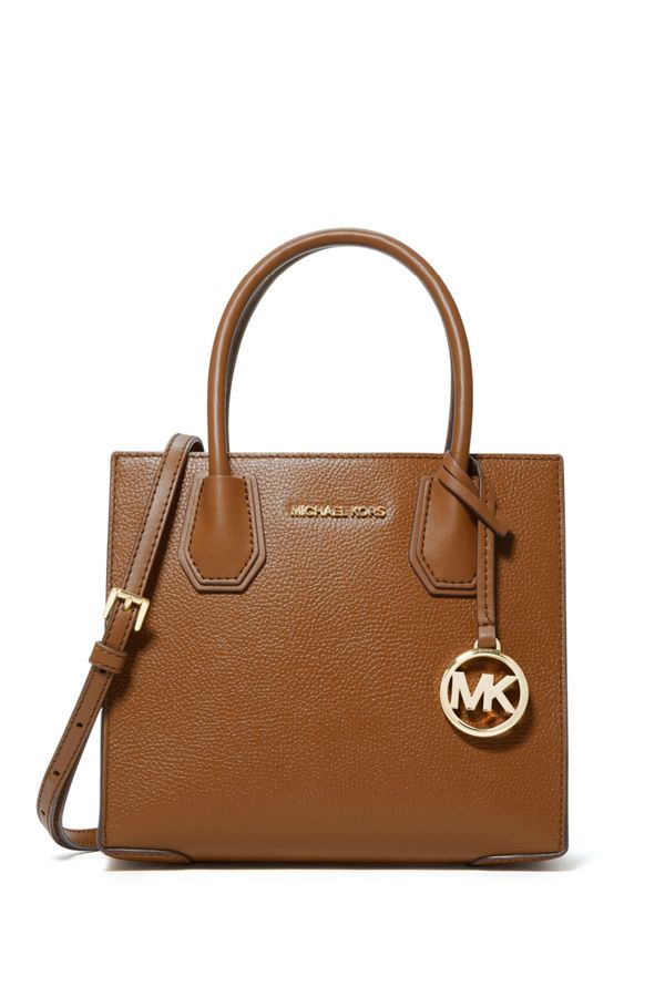 Bolsa Transversal Mercer Média De Couro