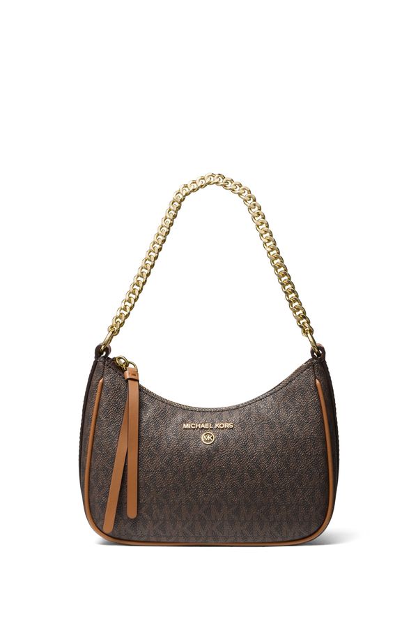 Bolsa De Ombro Jet Set Charm Logo Pequena