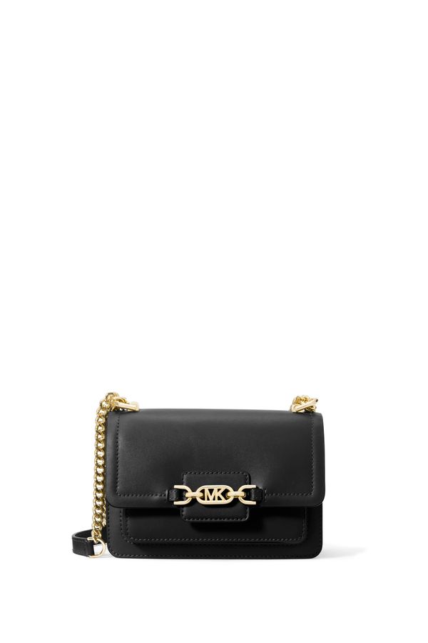 Bolsa Transversal Heather Pequena De Couro