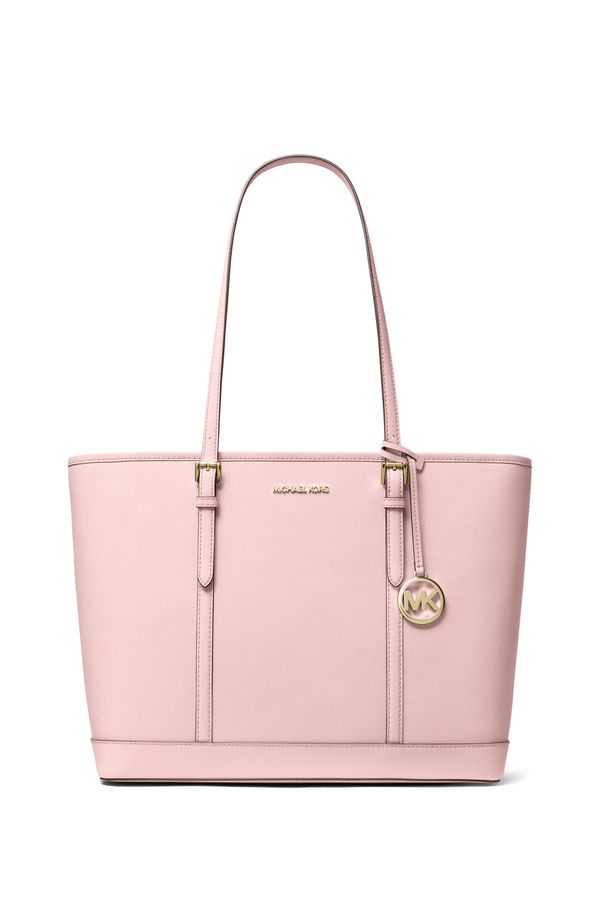Bolsa Tote Jet Set Grande De Couro
