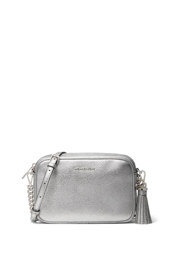 Bolsa Transversal Jet Set Pequena De Couro