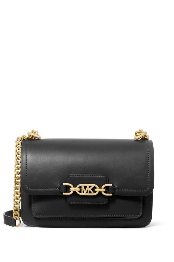 Bolsa De Ombro Heather Grande De Couro