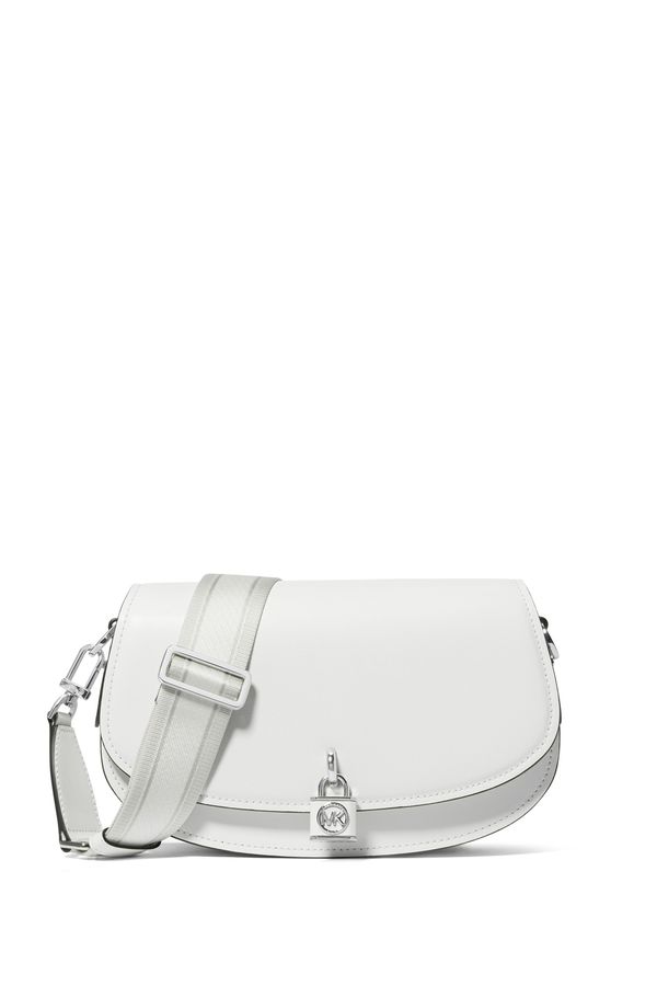 Bolsa Transversal Mila Média De Couro