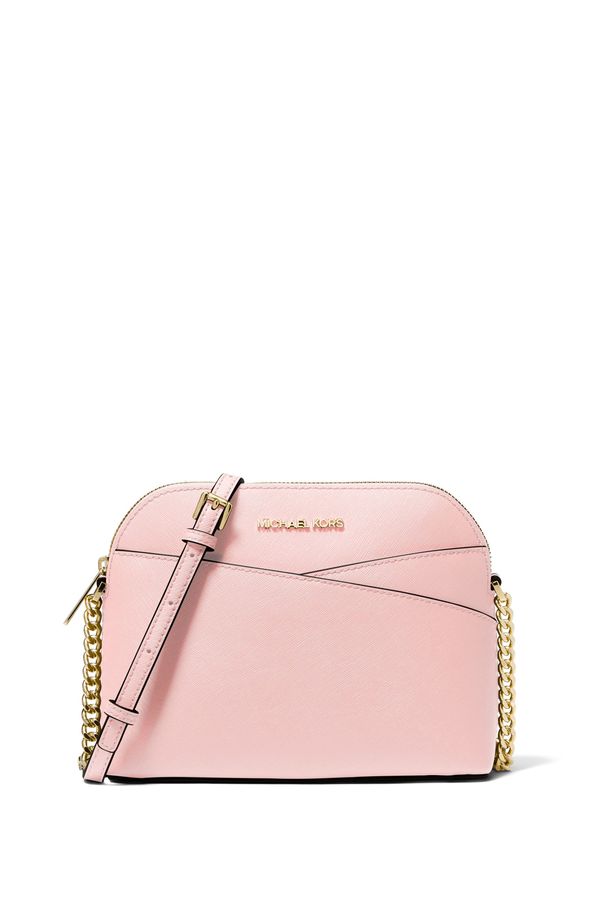 Bolsa Transversal Jet Set Média De Couro