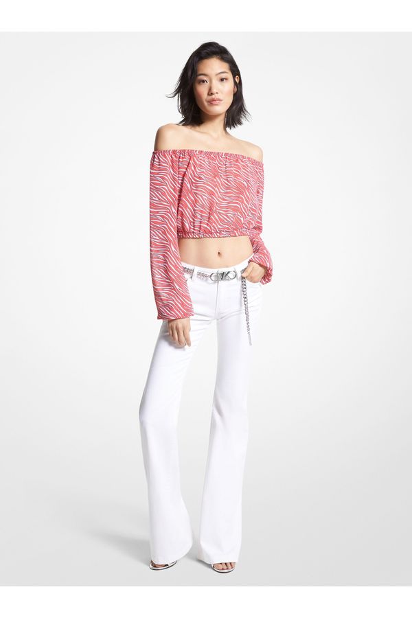 Blusa Zebra Manga Longa