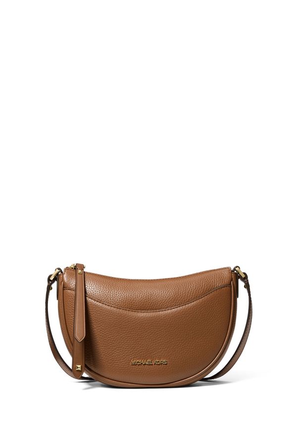 Bolsa Transversal Dover Pequena De Couro