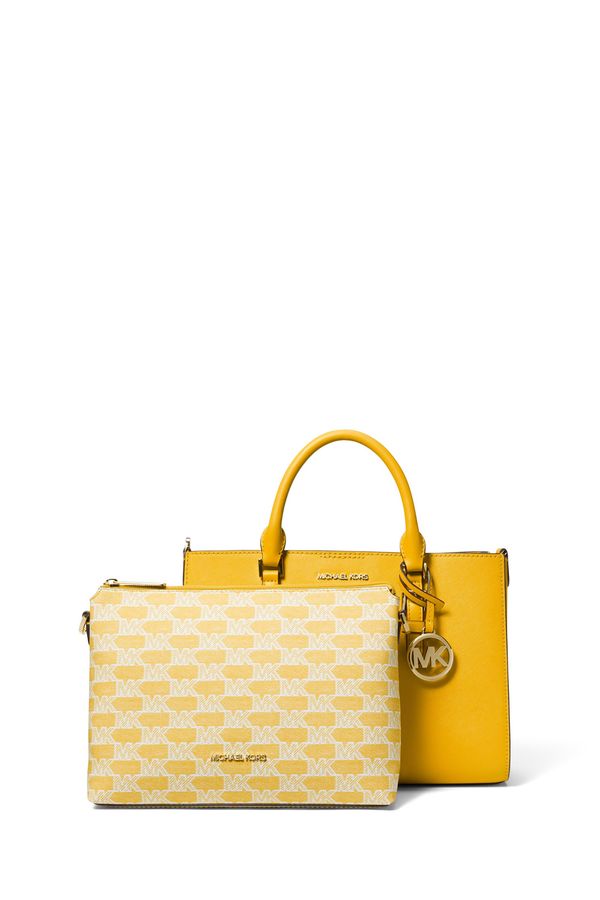 Bolsa Tiracolo Charlotte 2In1 Média De Couro