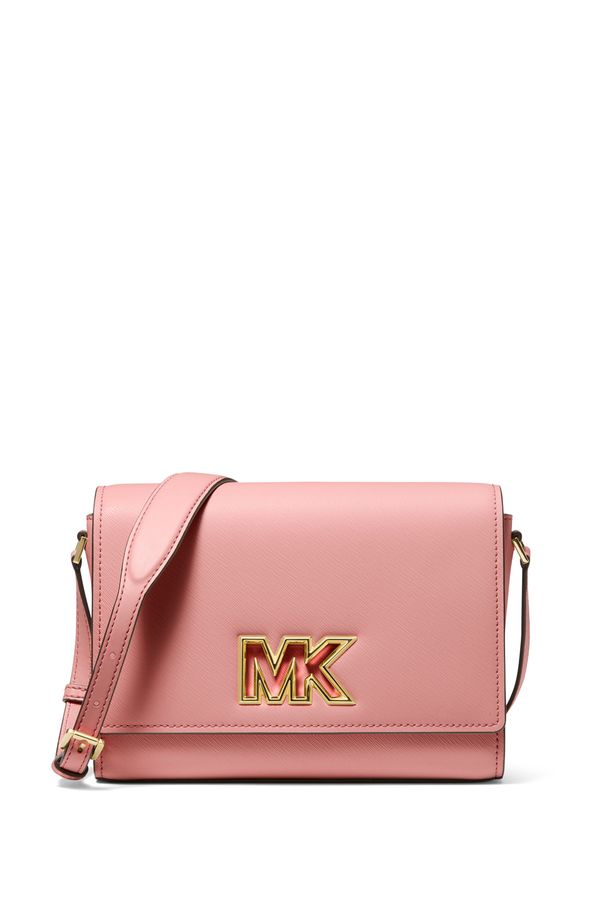 Bolsa Transversal Mimi Média De Couro
