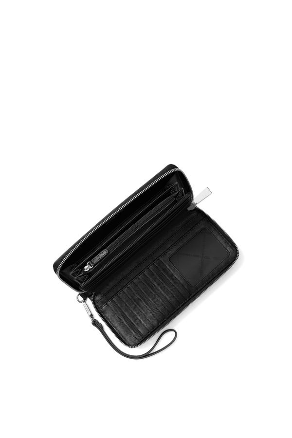 Carteira Jet Set Média De Couro