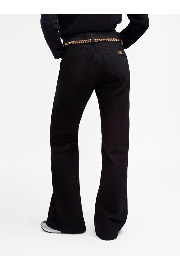 Calça Flare Com Cinto Mk