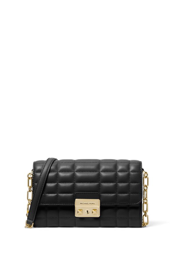 Bolsa Transversal Tribeca Pequena De Couro