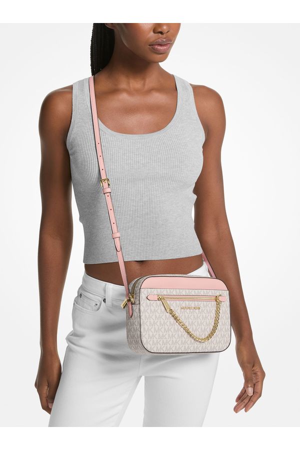 Bolsa Transversal Jet Set Logo Média