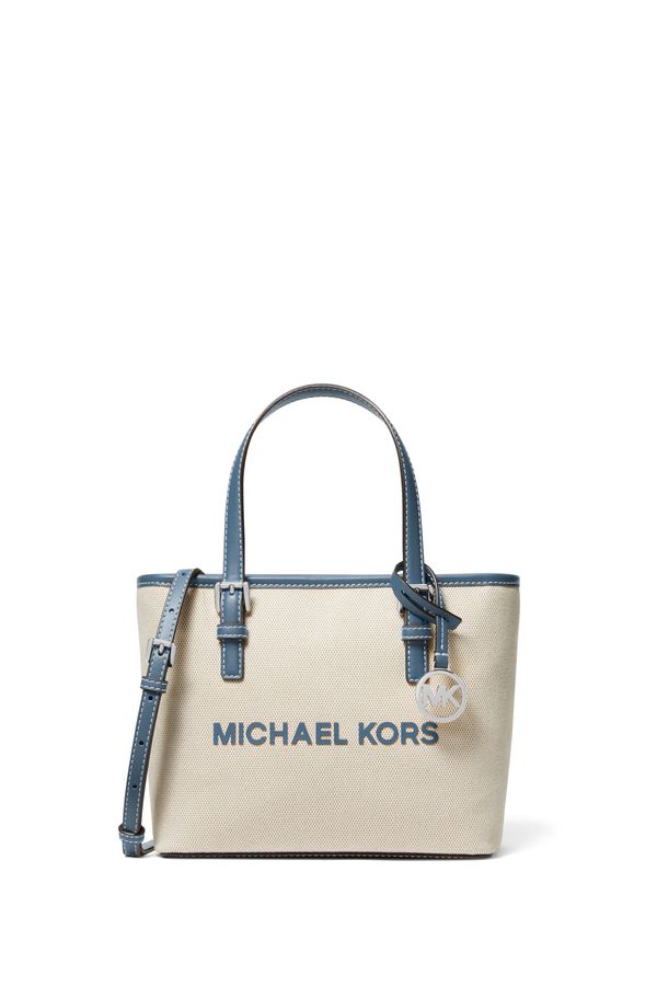 Bolsa Tote Jet Set Pequena De Algodão