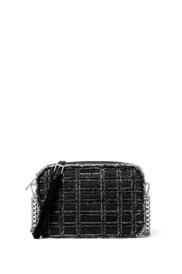 Bolsa Transversal Jet Set Média De Algodão