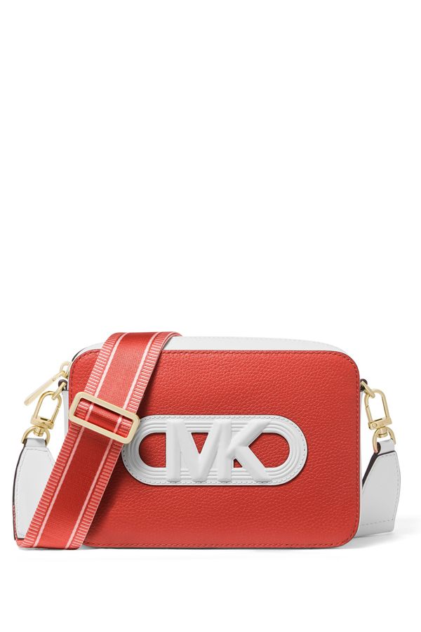 Bolsa Transversal Jet Set Média De Couro