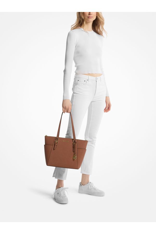 Bolsa Tote Charlotte Grande De Couro