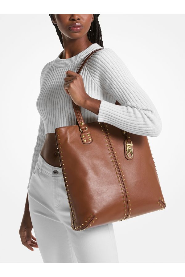 Bolsa Tote Astor Grande De Couro