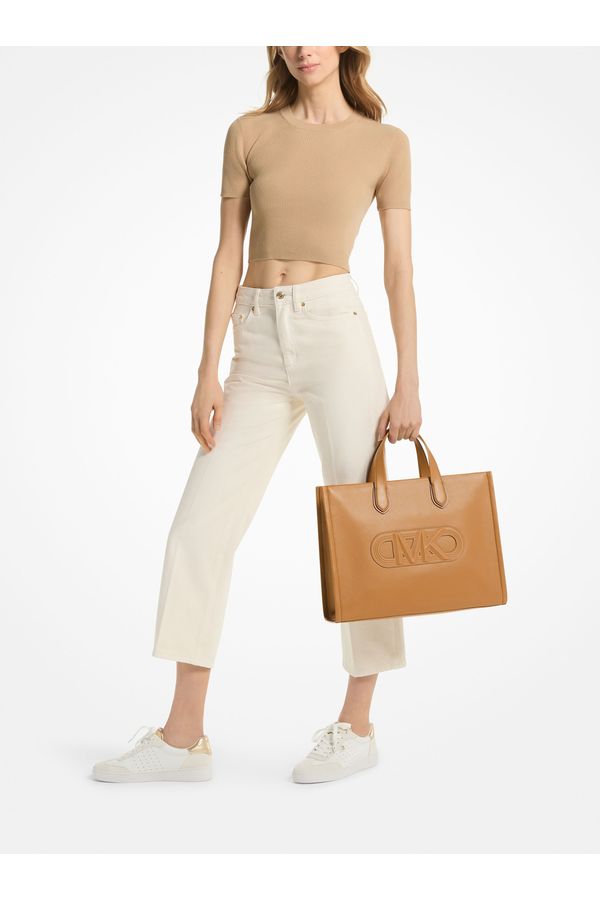 Bolsa Tote Gigi Grande De Couro