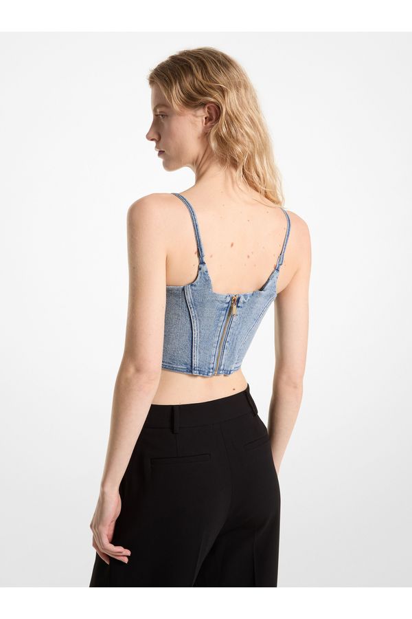 Blusa Cropped Jeans