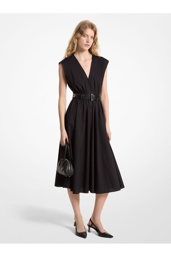 Vestido Midi Com Cinto