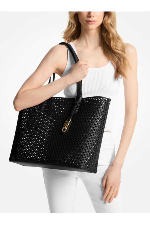 Bolsa Tote Eliza Grande De Couro