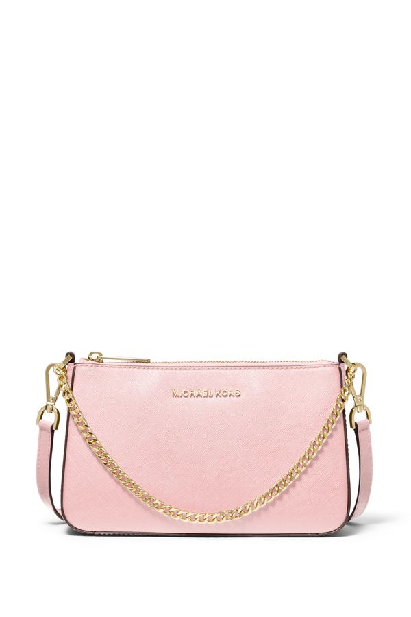 Bolsa De Ombro Jet Set Média De Couro