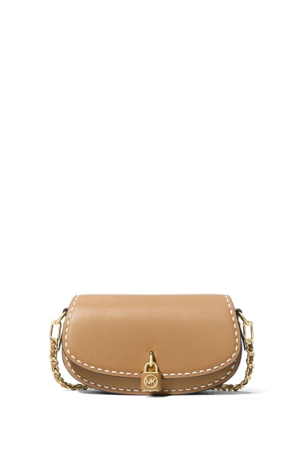 Bolsa Transversal Mila Pequena De Couro