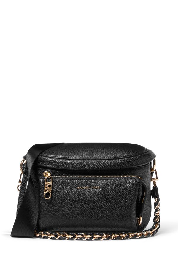 Bolsa Transversal Slater Média De Couro