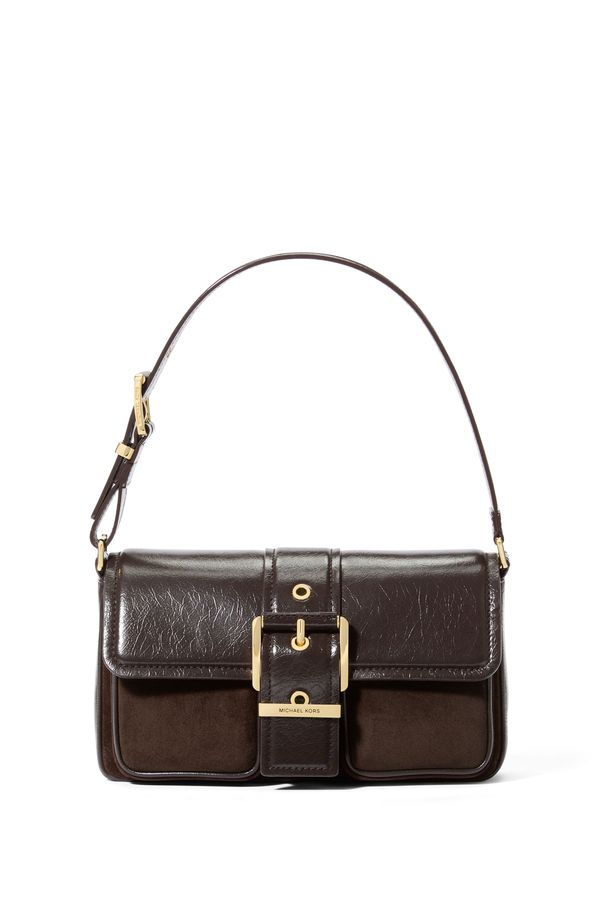 Bolsa De Ombro Colby Média De Couro