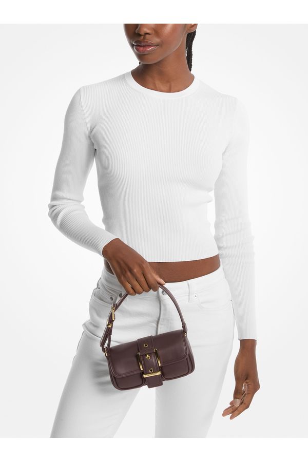 Bolsa De Ombro Colby Mini De Couro