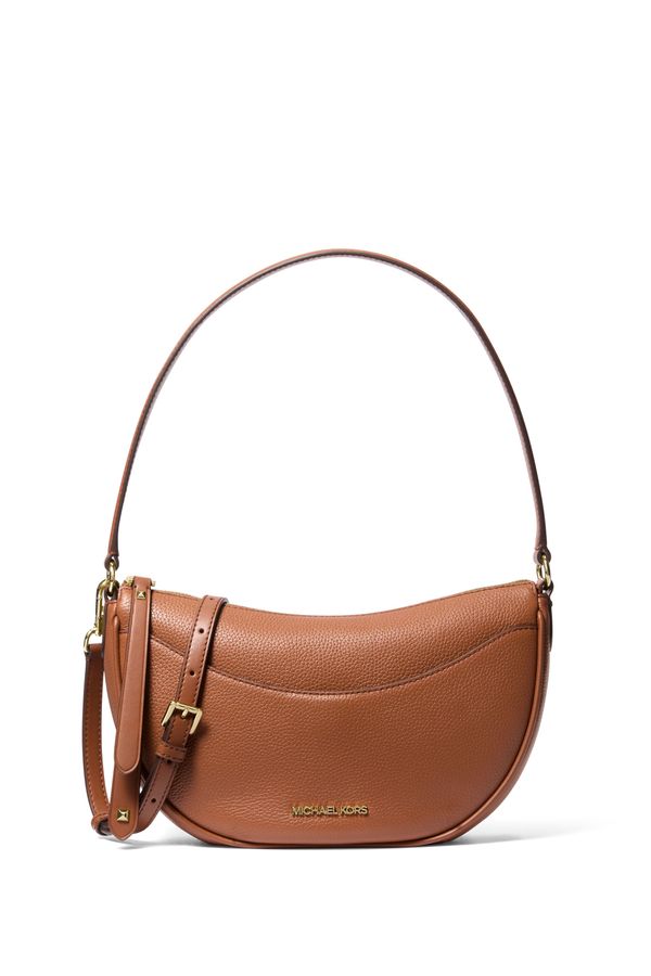 Bolsa Transversal Dover Média De Couro