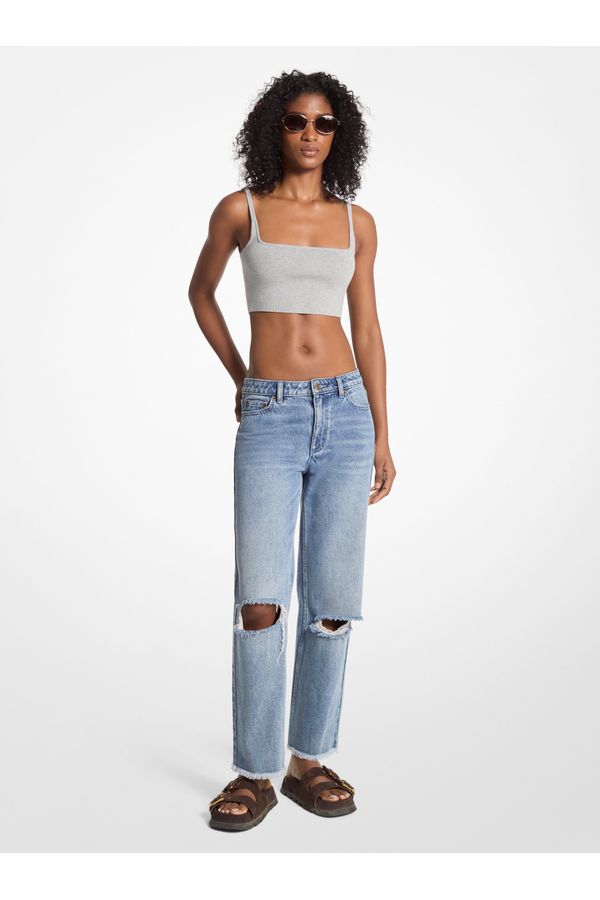 Calça Reta Jeans