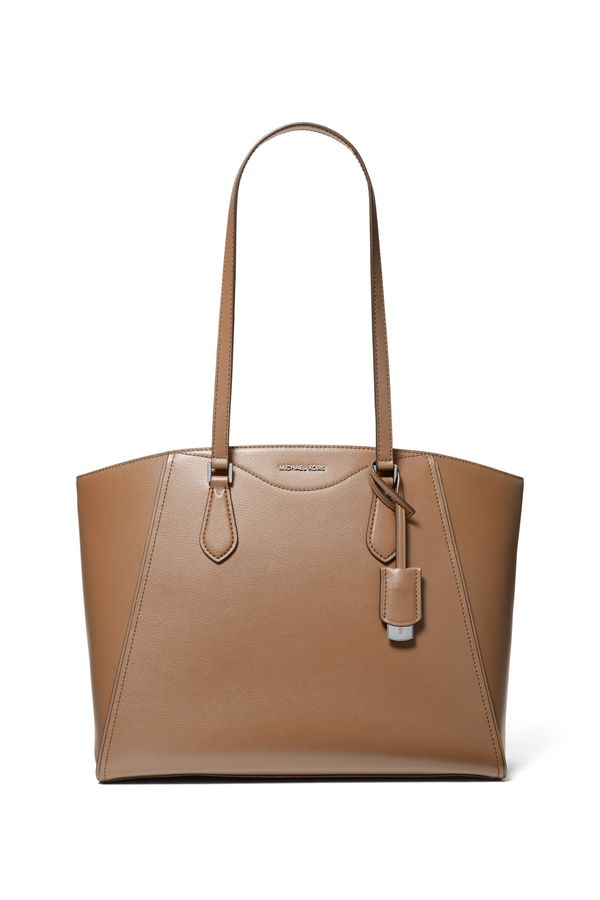 Bolsa Tote Taryn Grande De Couro