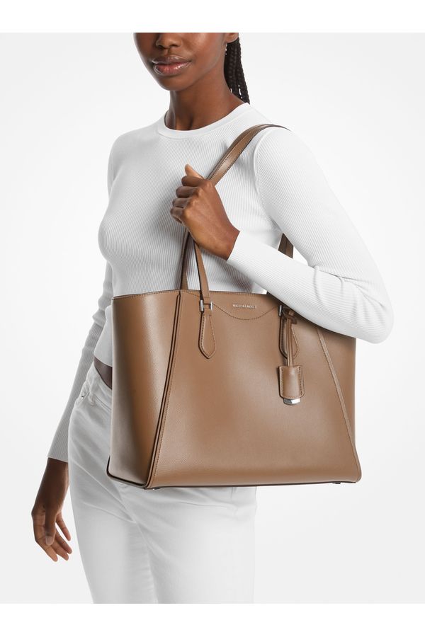 Bolsa Tote Taryn Grande De Couro