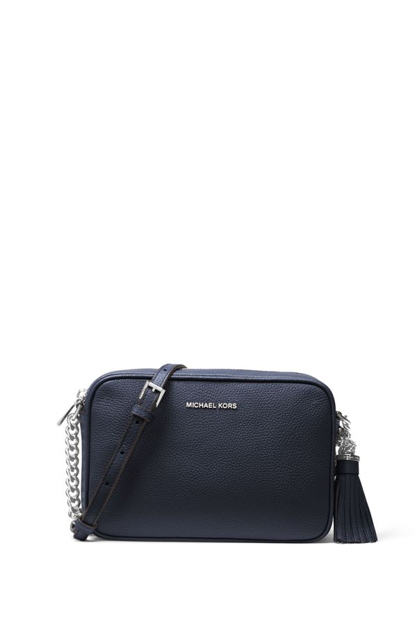 Bolsa Transversal Jet Set Pequena De Couro