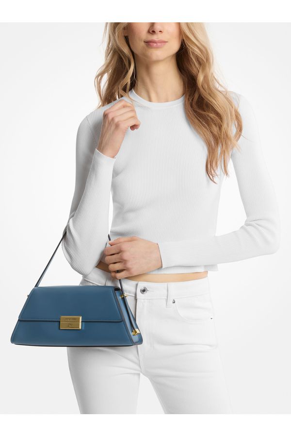 Bolsa De Ombro Ludlow Média De Couro