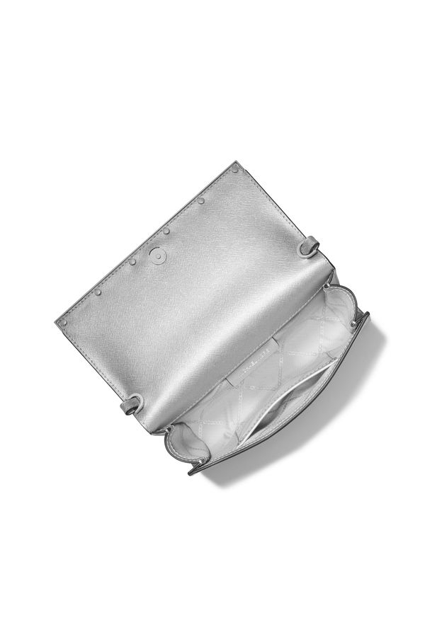 Bolsa Transversal Mona Média De Couro