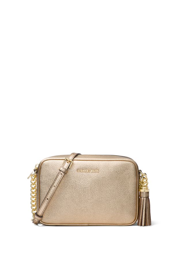 Bolsa Transversal Ginny De Couro