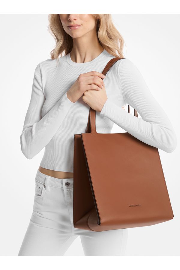 Bolsa Tote Jordi Grande De Couro
