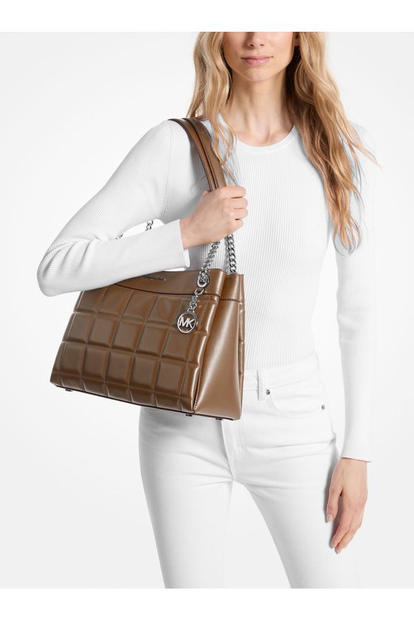 Bolsa Tote Susan Média De Couro