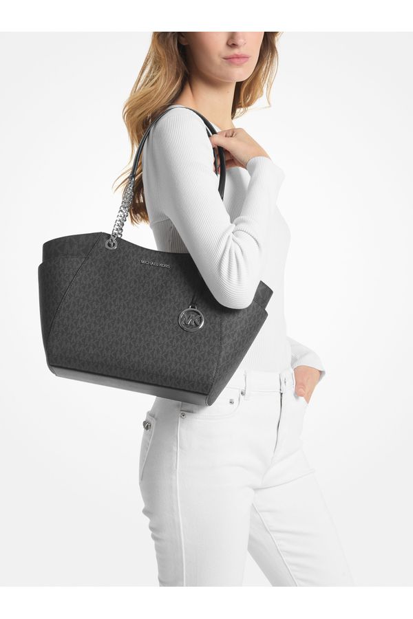 Bolsa Tote Jet Set Logo Grande
