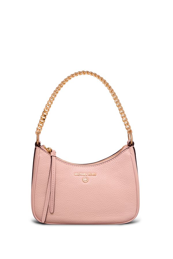 Bolsa De Ombro Jet Set Charm Pequena De Couro