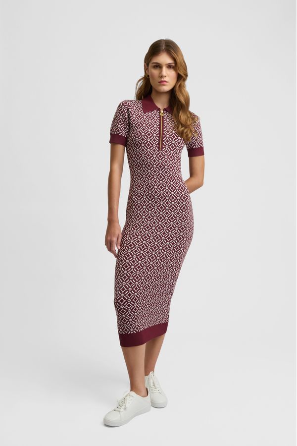 Vestido Midi Mk Logo