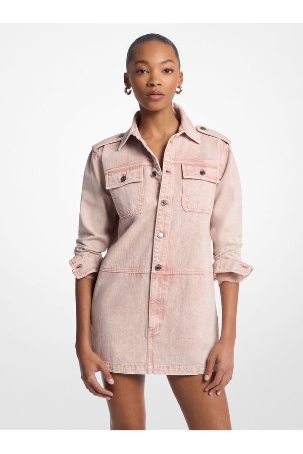 Vestido Camisa Jeans Mini