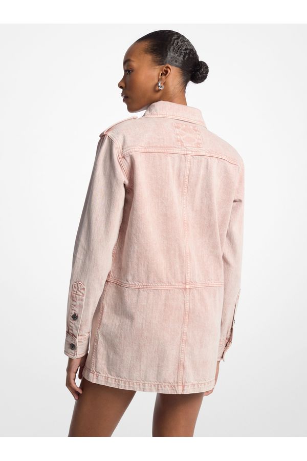 Vestido Camisa Jeans Mini