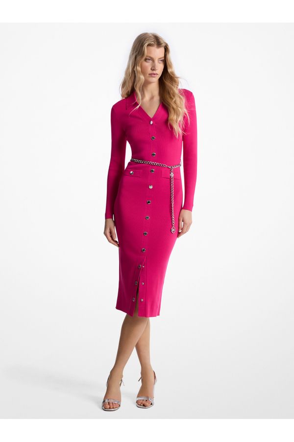 Vestido Midi De Malha