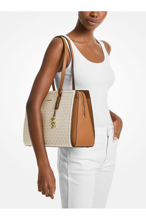 Bolsa Tote Laila Média Logo